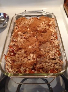 fruit crisp baked