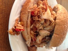 teriyaki sandwich done